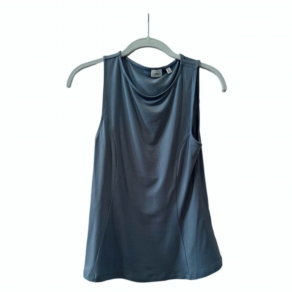 Aritzia Wilfred Women's Flute Top in Blue Medium NWT - Picture 6 of 11